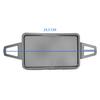 Sun Visor Shade Mirror Cover Cap Gray For Mercedes E Class W210 W211