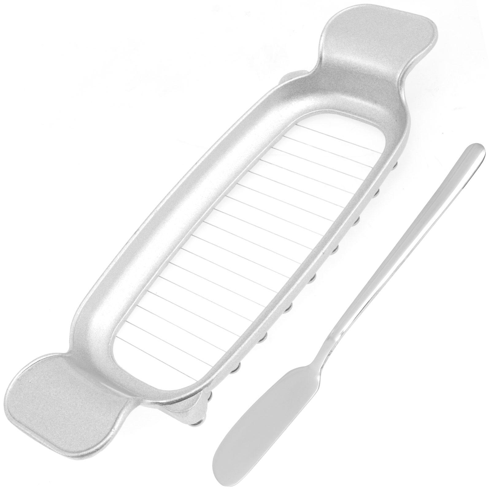 

Egg Slicer Home Kitchen Egg Slicers Egg Cutter for Hard Boiled Eggs Strawberry Slicer Stainless Steel Wire Egg Dicer for Fruit