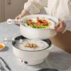 Vielseitiges Elektro-Kochgeschirr mit großer Kapazität: Bratpfanne, Wok, Schnell erhitzbarer Hot Pot und Dampfgarer.