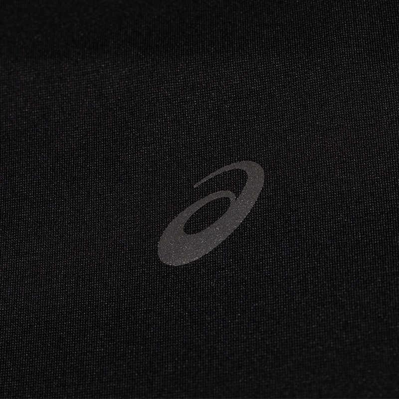 Asics Logo Rundhals Reflektierend Laufen Schnelltrocknend Atmungsaktiv Lässig Sport Kurzarm T-Shirt Herren Oberteile Schwarz 2011C852-001