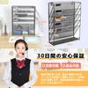 6-Tier File Rack, Wall-Mounted, Desk Storage, Document Organizer, Document Tray, Letter Tray, Desk Storage, Document Rack, No Assembly Required,