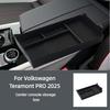 For Volkswagen Teramont PRO 2025 Car Armrest Storage Box Central Control Lower Compartment Storing Accessories and Supplies