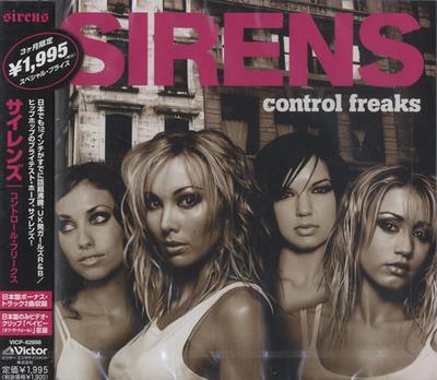 CD SIRENS  Control Freaks VICP62898 Victor 2004 Japan Rap  HipHopRB Used