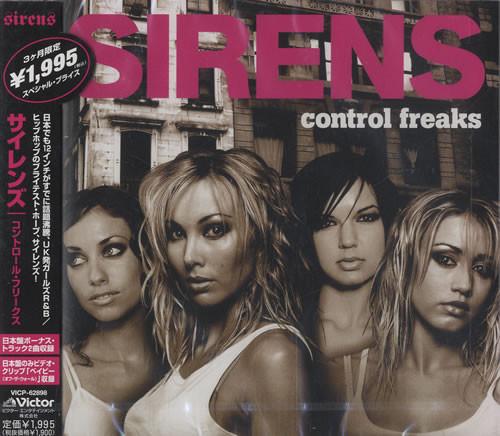

CD SIRENS - Control Freaks VICP62898 Victor 2004 Japan ObiRap & Hip-Hop/R&B Used