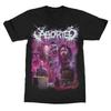 Hot Aborted Band Graphic Cotton Tshirt Unisex Summer Short Sleeve Fashion Brand Tee Luxury Casual Vintage Retro Top