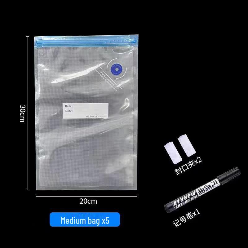 Вакуумный пакет с застежкой-молнией для сохранения продуктов питания и хранения вторсырья 649₽