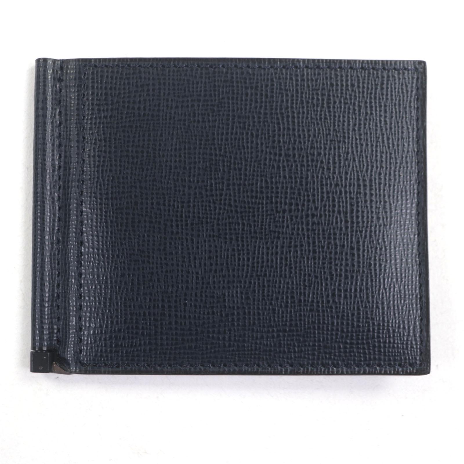 

Pristine Valextra Card Case Dark navy Calf leather mens Used