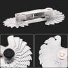 52pcs Blade Screw Thread Tooth Pitch Cutting Steel Gauge Measuring Tool 55 Degree Inch 60 Degree Metric Gauge