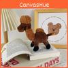 Camel Plush Cute Pendant With Short Pile Fabric For Bag Decoration Collector And