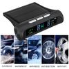 Auto Solar Drahtloses TPMS Reifendruckkontrollsystem LCD+4 Externe Autosensoren Auto LKW Wasserdicht IP67 Monitor