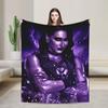 Warm BlanketKids Picnic Rhea Ripley Throw Blanket Flannel Bedspread For Home Decor Funny Sofa Bed Cover