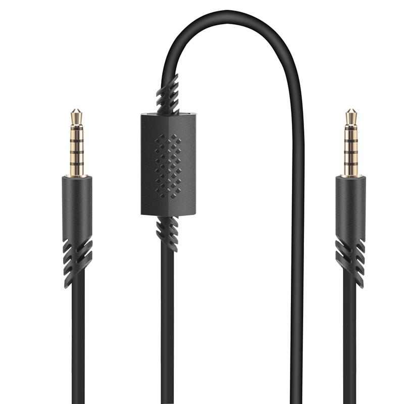 T35C Replacement Headset Cable, 2.0M Inline Mute Cable Cord for /A40 Gaming Headsets Headphone