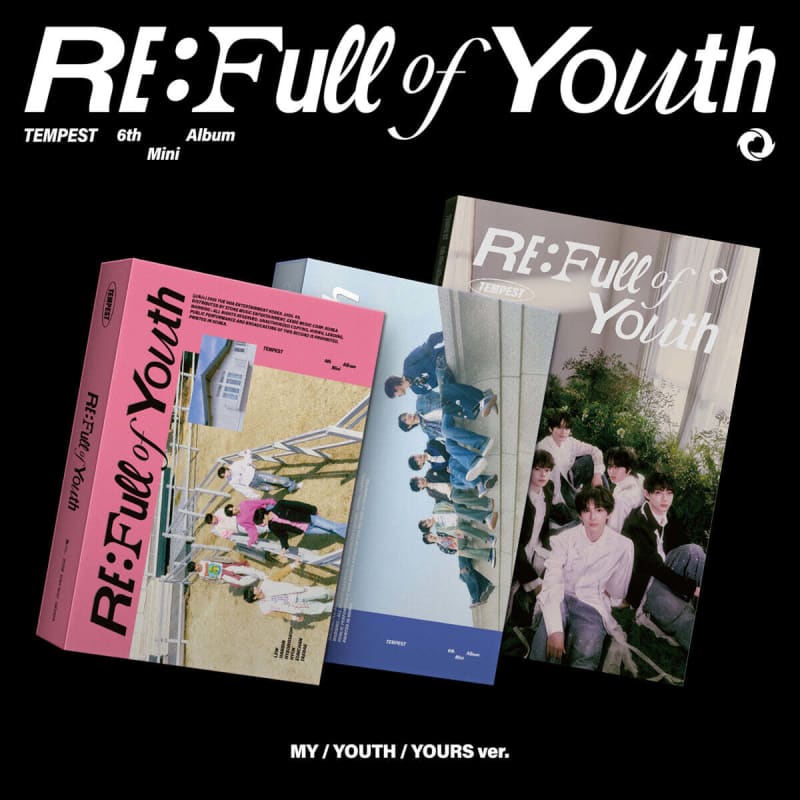 

TEMPEST - 6th Mini Album: RE: Full of Youth [1 out of 3 randomly sent]