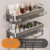 UD Punch-Free Double-Layer Bathroom Shelf
