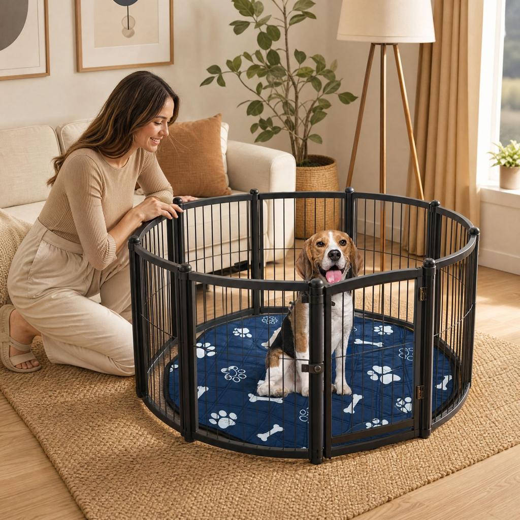Dog Pee Pad Reusable for 29 Inch Puppy Playpen Small Pet Liner