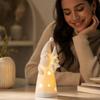 Christmas Ceramic House Tabletop Decoration for Holiday Shelf Display