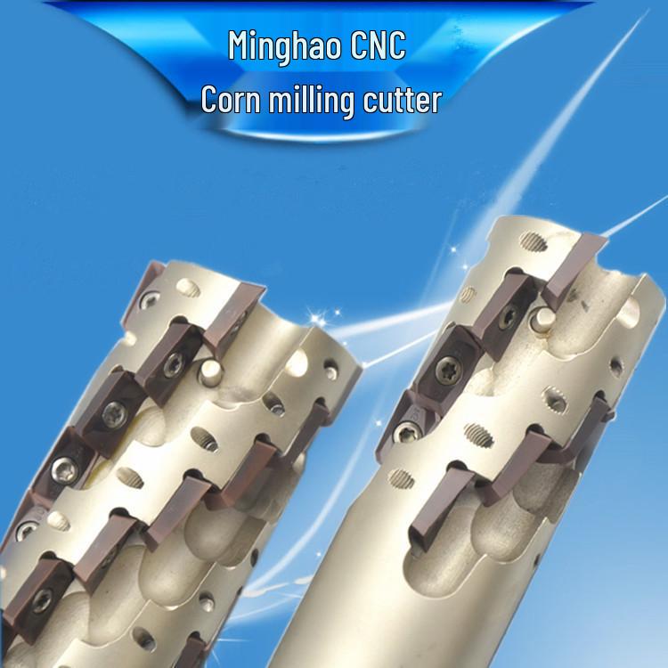 SMEETU 300R-C32 Corn Milling Cutter with Replaceable Blade