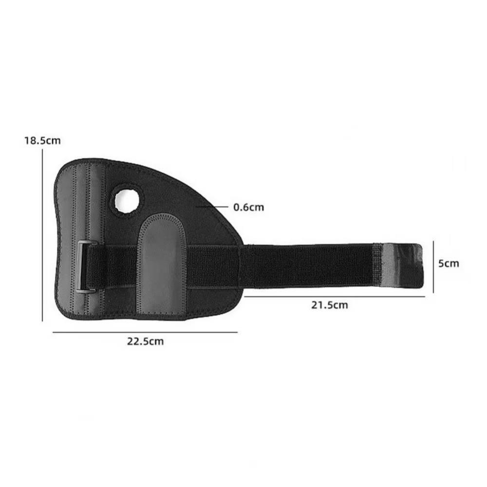 New Black Wrist Brace Adjustable Soft Wrist Support Aluminum Plate Compression Splint Stabilizer Secure Fastening