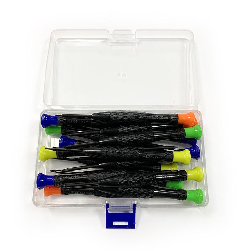 Fish Scale Removal Machine Multi-purpose Screwdriver Tool 18 Sets Android Apple Disassembly and Maintenance for 18 In 1 Set