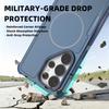 Anti-slip Bumper Armor Magnetic Phone Case For Samsung Galaxy S25 S24 S26 Ultra Plus A56 A36 A26 A57 A17 For Magsafe Cover