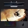 Game Survival Ddying Light Mouse Pad Large Gaming Mousepad With Stitched Edges Thickened Desk Mat Pc