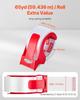 VEVOR Clear Packing Tape, 3 Inches Core, 12 Rolls 1.88 Inches X 65 Yards Packing Tape with Dispenser