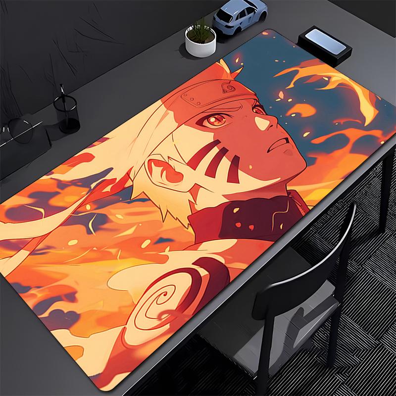 Mouse Pad Office Naruto Uzumaki Anime Gaming Accessories Mousepad Game PC Completo Computer Keyboard Pad Carpet Desk Mat Varmilo