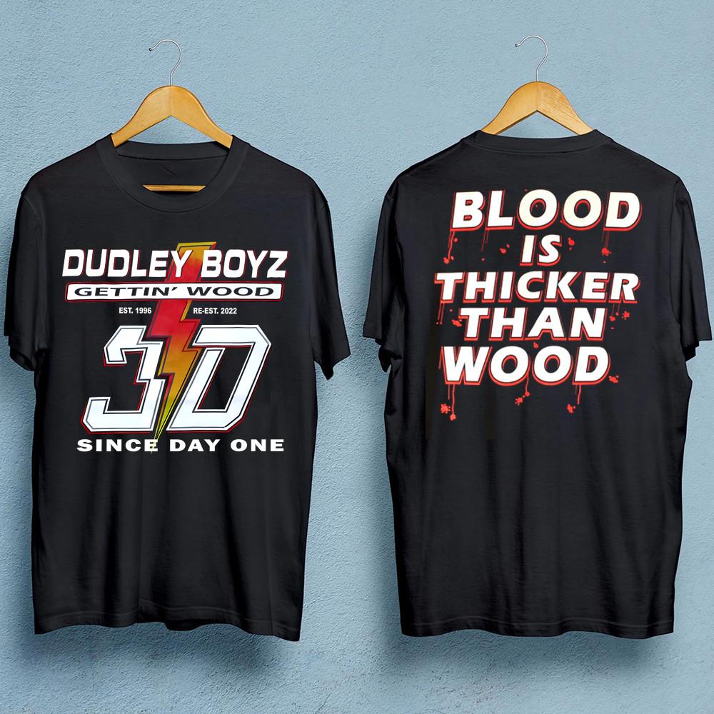 

The Dudley Boyz wrestler 2 sides black T-shirt unisex JJ4059 M