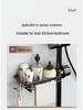 Universal Above-Faucet Dish & Storage Rack with Steel Wool Holder