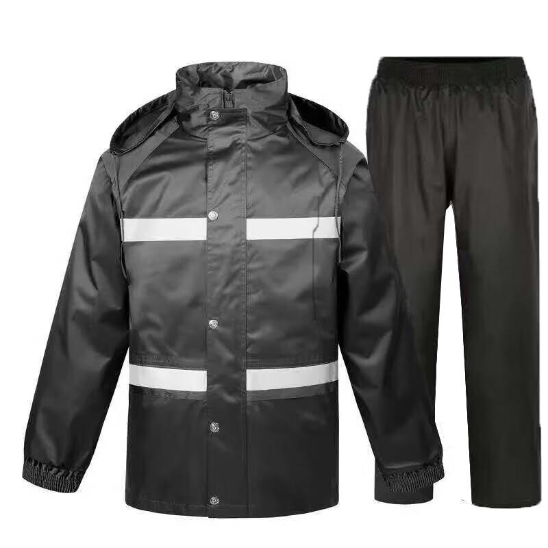 Tri-polar TP1682 Reflective Split Rain Suit XL