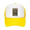 Retro Boombox Mix Tape Revival Mesh Baseball Cap Casual Hat Outdoor  For Womens Unisex FeUnisex