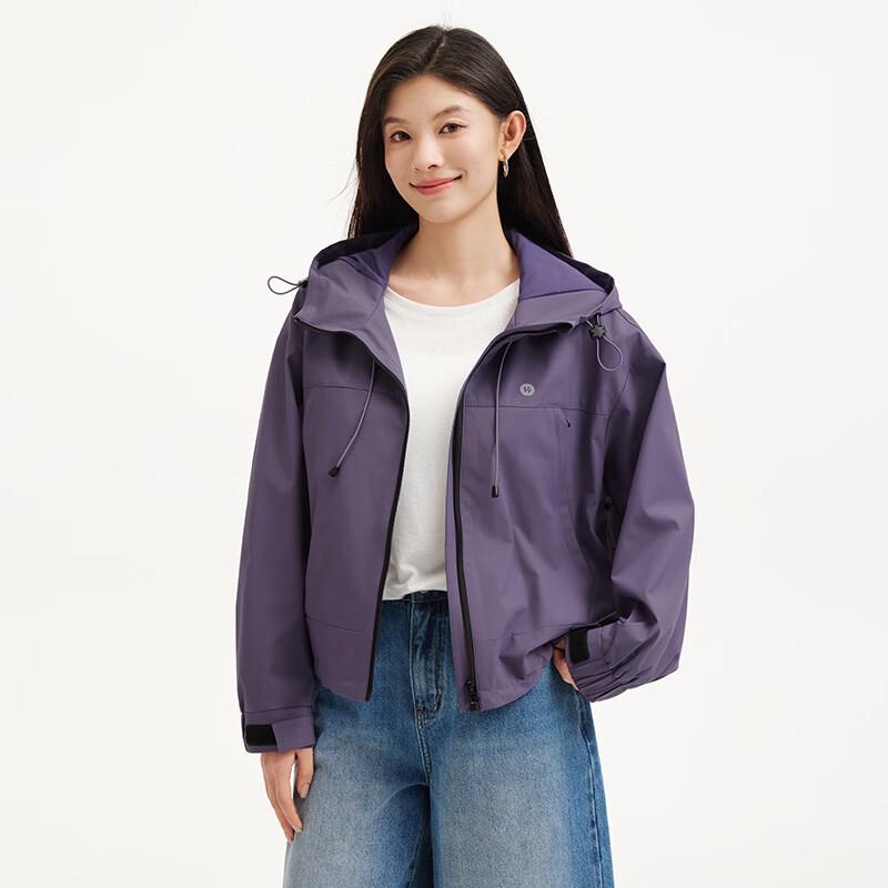 Hotwind 2026 Spring Women's Hooded Windbreaker Jacket