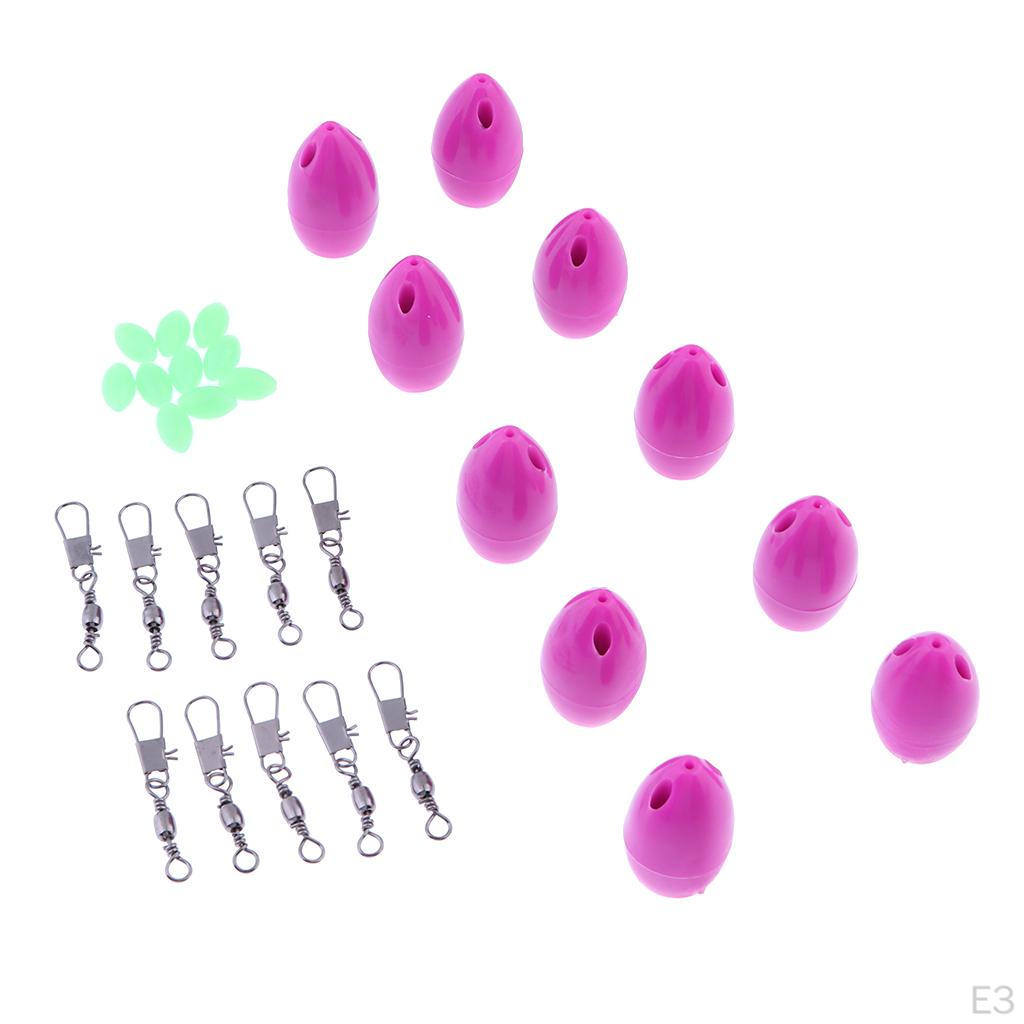 1 Floating Carp Coarse Trout Bass Fishing Tackle with Beads and Rolling swivels 3.2g