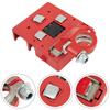 1x Autobatterie-Verteilerklemme, Schnellverschluss, Pile Head Connector, Batterieklemme, Dual-Batteriesystem für Autoladegerät 32 V