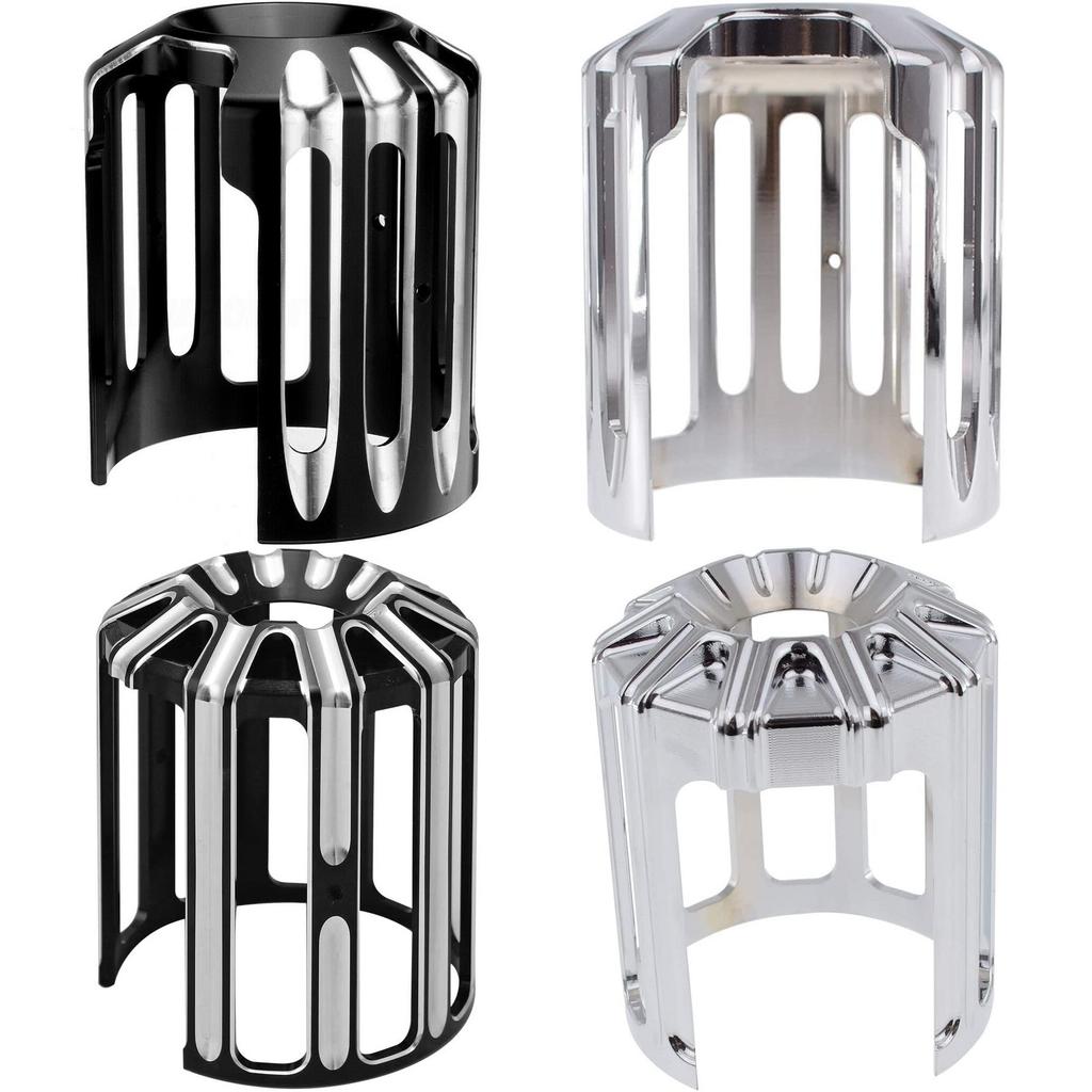 Motorcycle Universal Oil Filter Cover Cap Trim For Harley Dyna Softail Sportster Touring Electra Road Street Glide Road King CVO