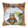Halloween Horror Pumpkin Print Pattern Cushion Cover for Home Living Room Sofa Decoration Square Polyester Pillowcase