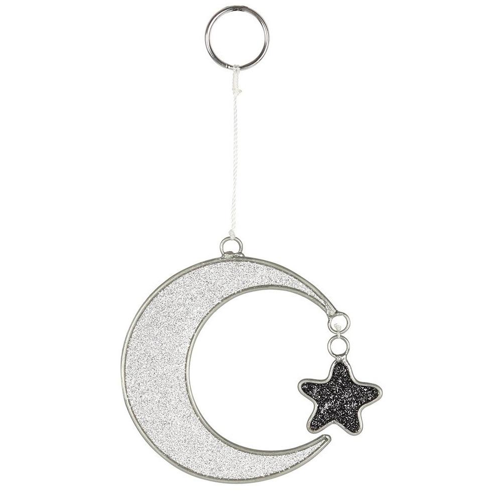Something Different Mystical Crescent Moon Suncatcher