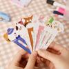 30pcs Ruler Bookmarks for Books Animal City Series Cartoon Cute Gifts Student Stationery Book Holder Teacher Prize Gifts