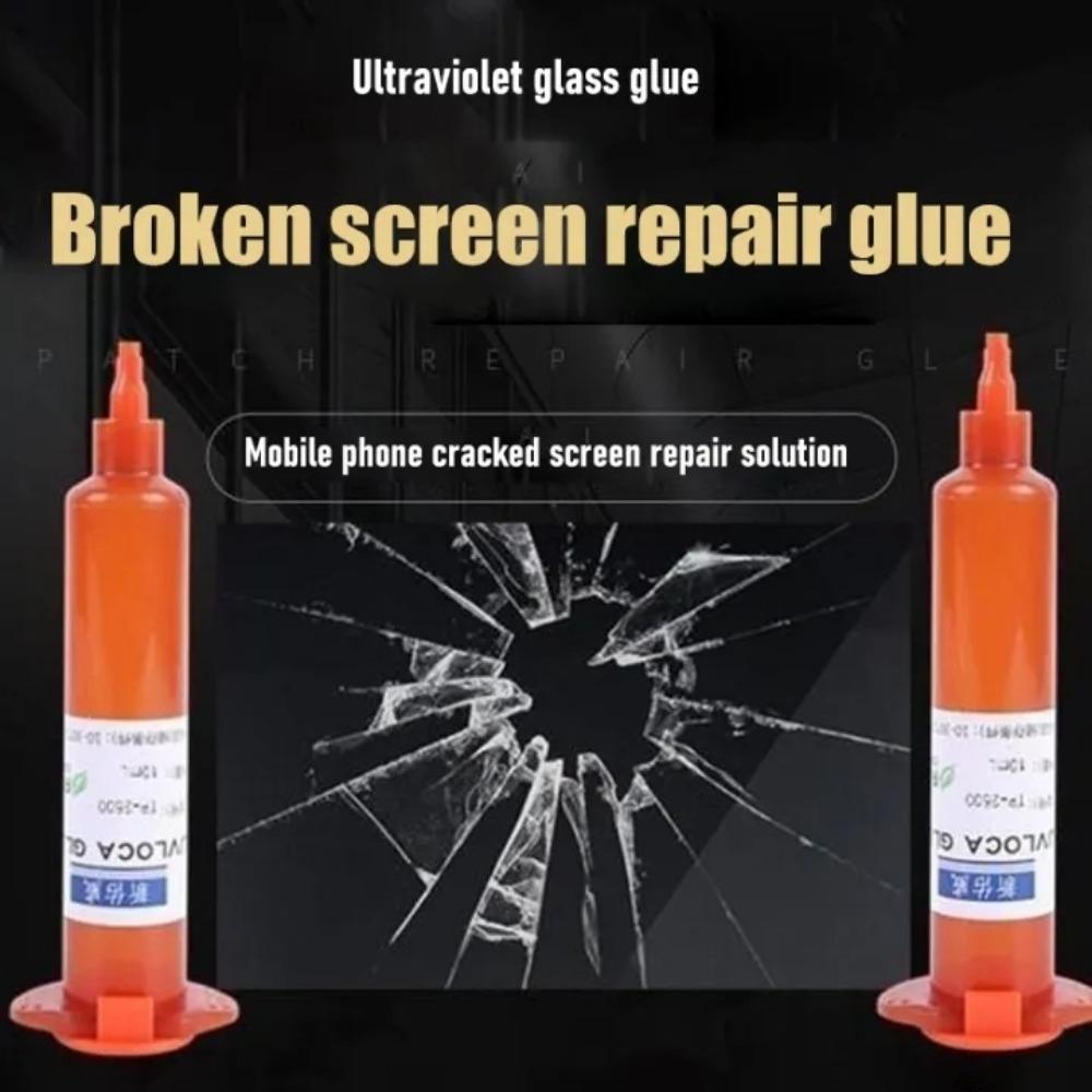 5ML Adhesive UV Glue Optical Clear Screen Repair Super Glue Strong for Lcd Glass Broken Crack Mobile Phone Touch Screen Repair
