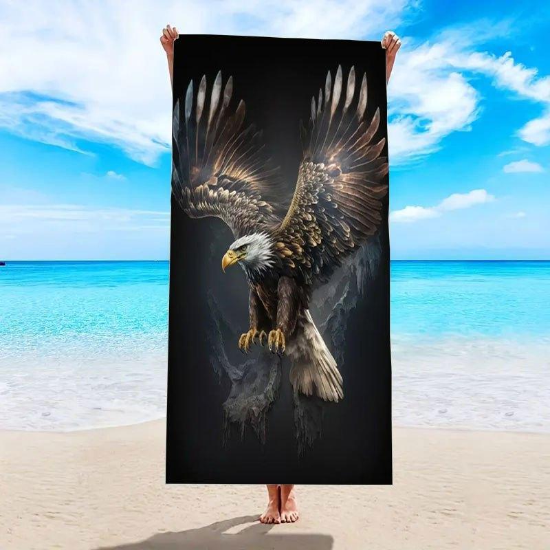 Strandlakens met Coole Prints , Zachte handdoeken geschikt voor reizen, zwembaden, vakanties en stranddagen.