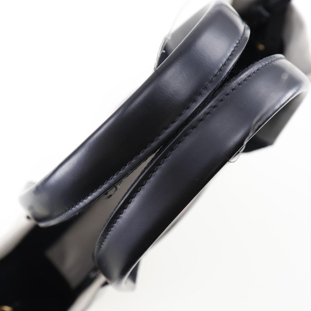 BALENCIAGA hardware Tote Bag 671402 Small 2WAYShoulder Black / white canvas Women Used