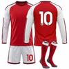 2627 Home Long-Sleeve Football Shirt — Nos. 7, 8, 41, and 14 (with Badges)