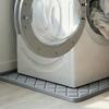 Flexible 32x30 Inches Water Resistant Rubber Container For Laundry Appliances To Hold Leaks And Spills