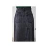 AZUL DENIM Overlap Long Skirt BLU