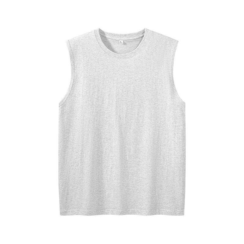 2026 Combed Compact Cotton Mercerized Vest 220g