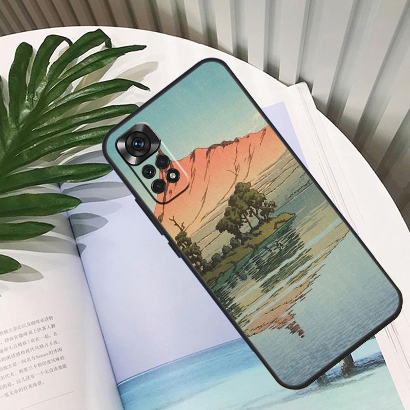 Japanese Ukiyoe Funda For Xiaomi Redmi Note 14 10 11 12 13 15 Pro Plus Case For Redmi 15 15C 14C 12C 10C 13C