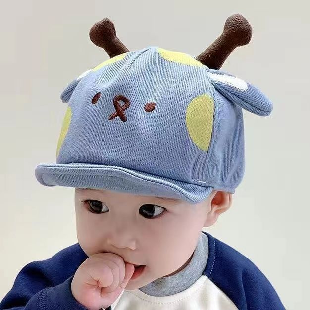Giraf Deer Antler Baby Baseball Cap For Spring Autumn Sun Protection