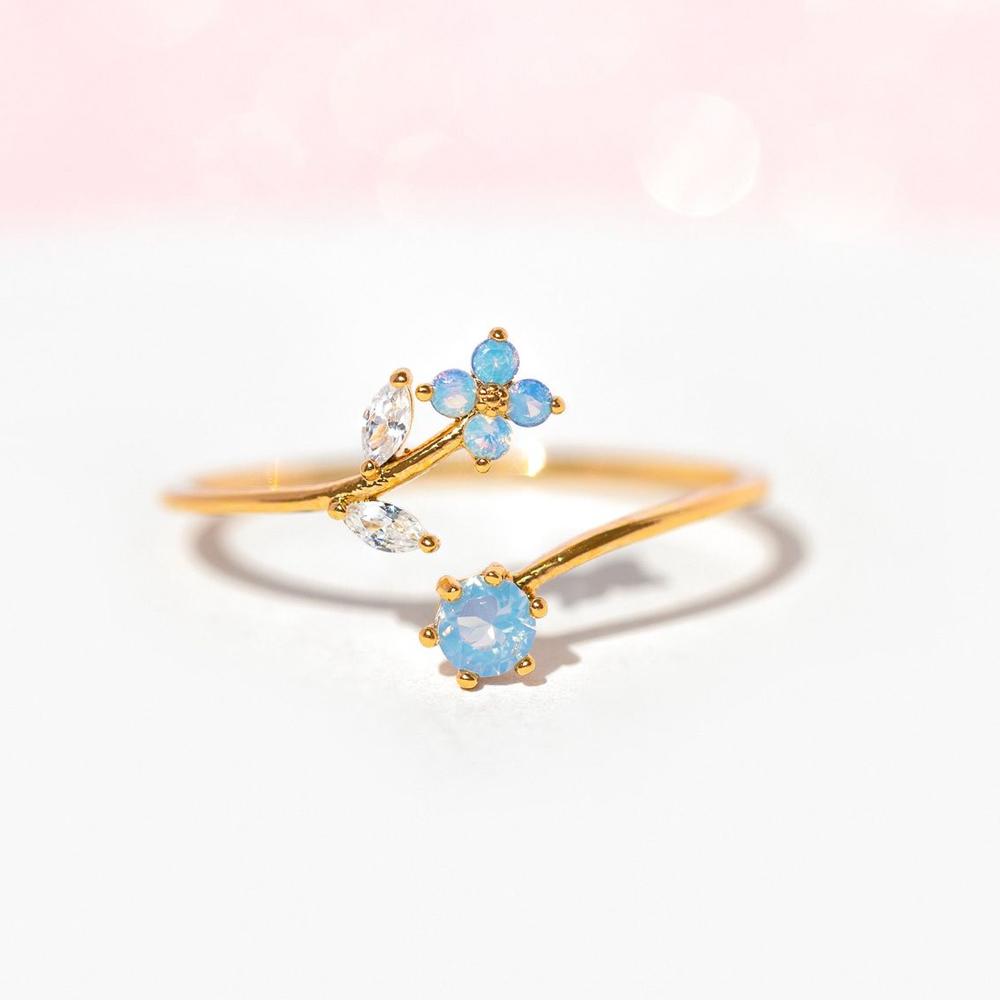 

1pc 50 Styles New Y2K ins Cute Colorful Zircon Heart Flower Moon Butterfly For Women Girls Exquisite Fashion Jewelry Gifts