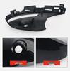 Compatible Rearview Mirror Cover with Camera, Frame & Turn Signal for 2019-2024 Nissan Altima