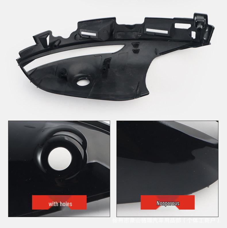 Compatible Rearview Mirror Cover with Camera, Frame & Turn Signal for 2019-2024 Nissan Altima